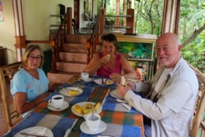 Breakfast at the hotel