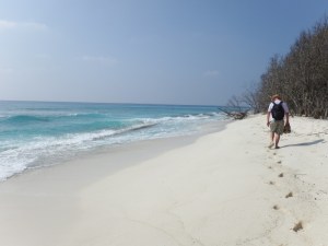 Only our foot prints