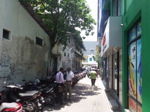 A side street in Male
