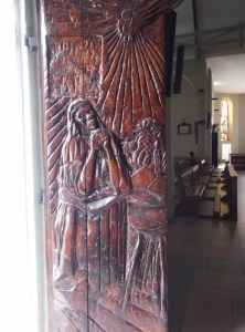 One of the original doors