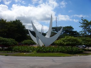 The Trwa Zwazo monument