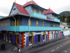 Colourful buildings
