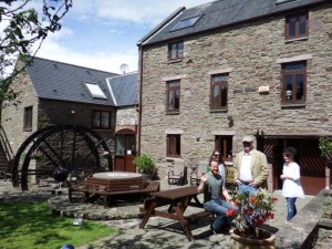 James, Hailey, Bill and Nichola her mum.