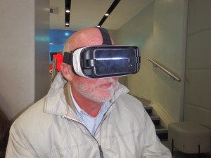 Bill in the VR headset