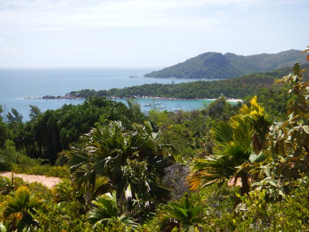 Astounding views back to the anchorage