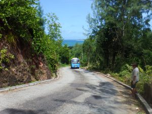 An old Leyland bus originally from India