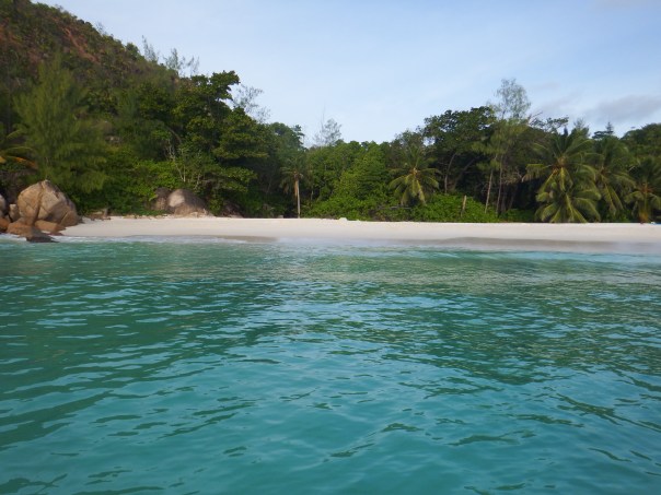 Georgette beach form the sea