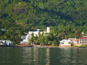 The pretty church near Beau Valon