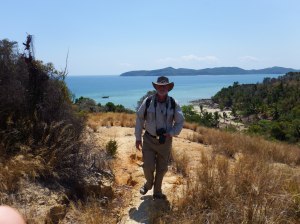 We continued on up the hill