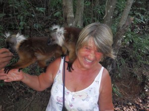 I had two on my shoulders