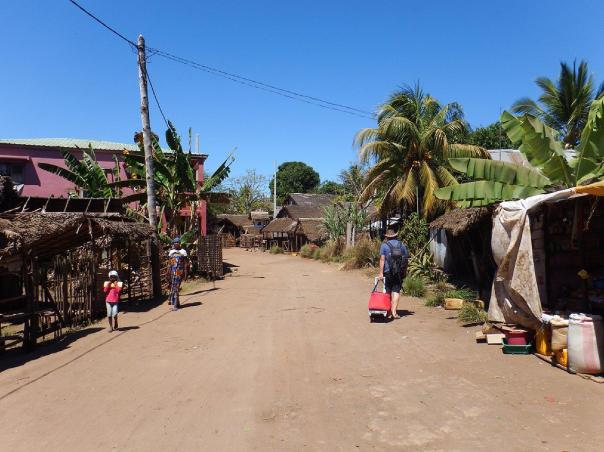 Bill with the shopping trolley