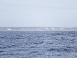 The sand dunes of the west African coast
