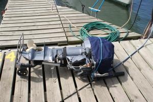 The outboard going to the doctors