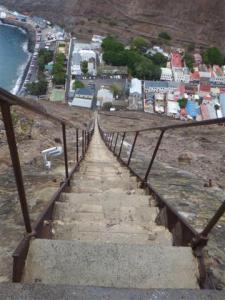 The view down from the top